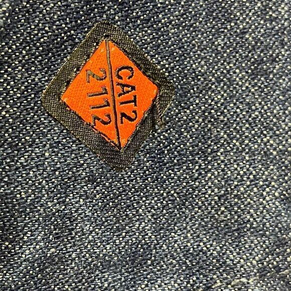 Wrangler new with tags fire retardant denim jeans, size 38/36‎ - Picture 3 of 10